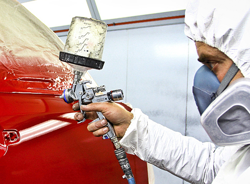 Покраска авто-мото техники и их деталей 